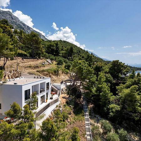 Villa Lito - Only 50M From Sea! - Makarska Exklusiv 브렐라 외부 사진