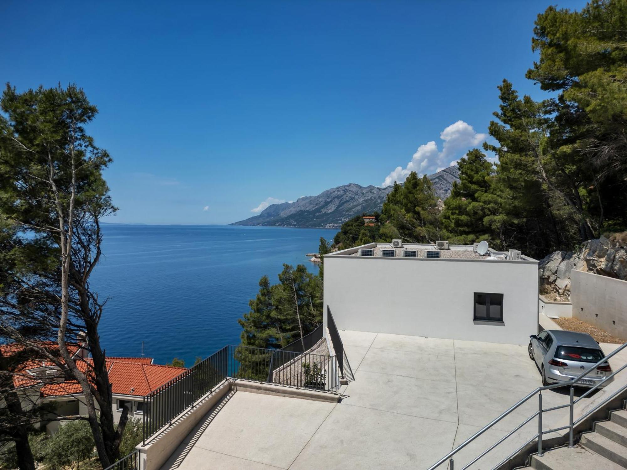 Villa Lito - Only 50M From Sea! - Makarska Exklusiv 브렐라 외부 사진