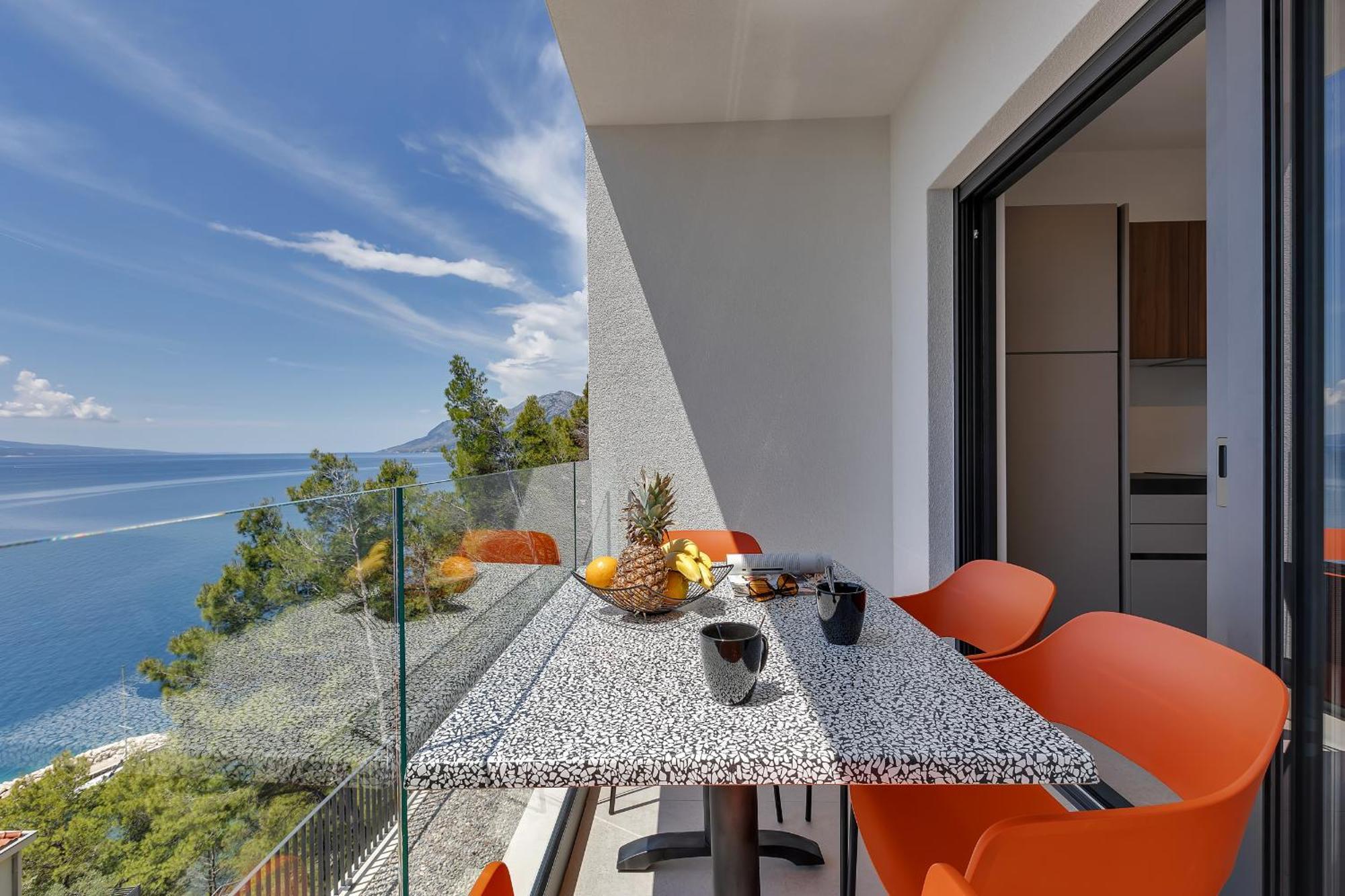 Villa Lito - Only 50M From Sea! - Makarska Exklusiv 브렐라 외부 사진